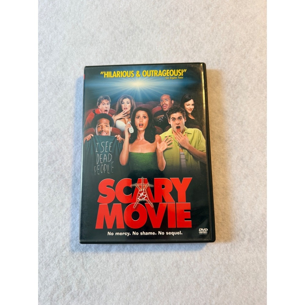 Scary Movie DVD 2000 Comedy Parody Anna Faris Marlon Wayans Dimension Films